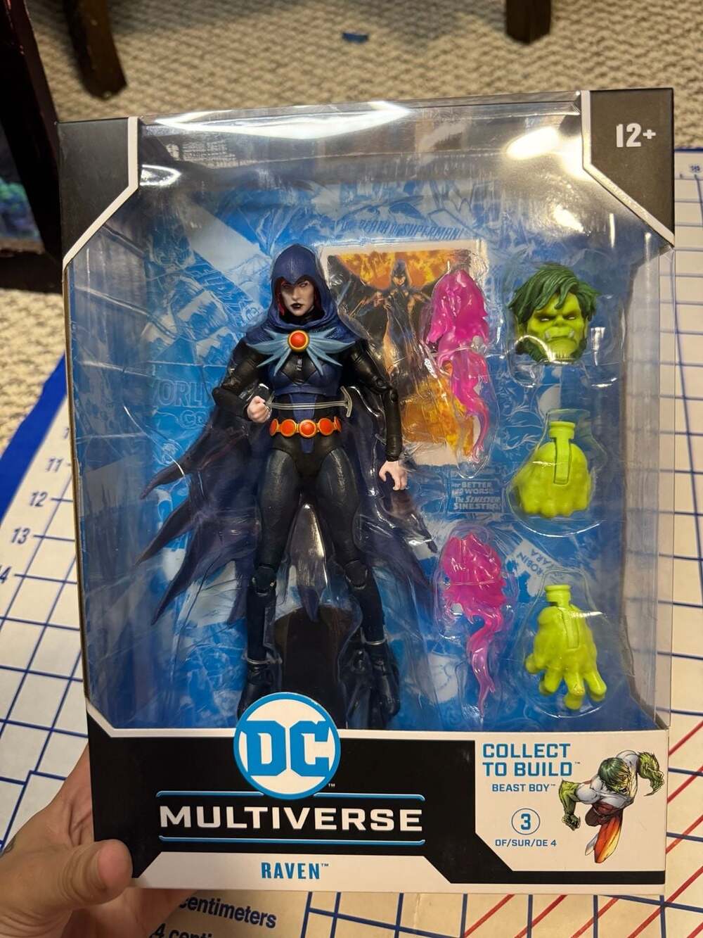 McFarlane Toys DC Multiverse Titans Raven Collect to Build Beast Boy